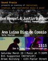 Sound Praxis presents: Ben Rempel & Justin Gunter, Ana Luisa Díaz de Cossío, 1515 poster