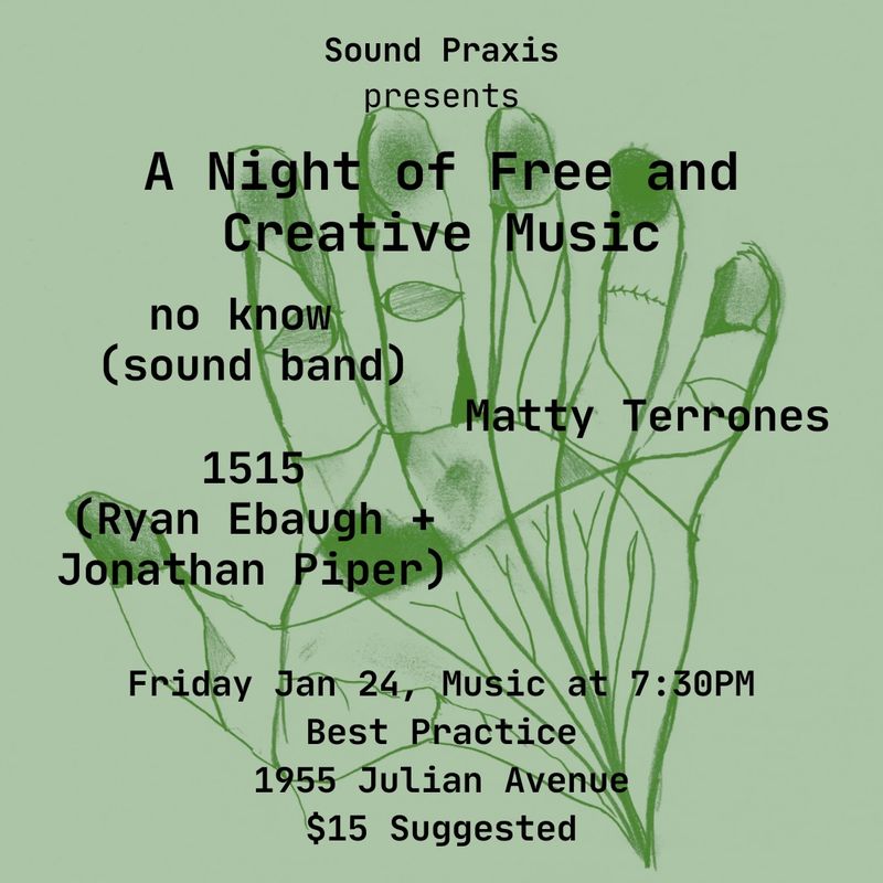 Sound Praxis 03 flyer